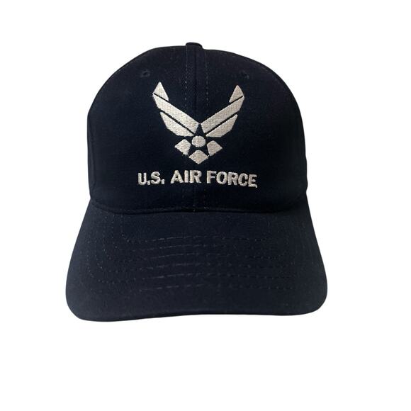 US‎ Air Force Blue One Size Elastic Fit Hat - Picture 1 of 4